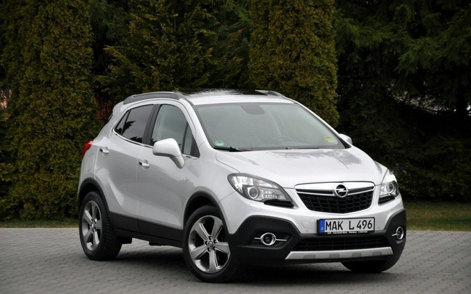 Opel Mokka cena 37900 przebieg: 215217, rok produkcji 2013 z Korsze małe 781